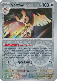 Noctowl (115/142) [Scarlet & Violet: Stellar Crown]-1