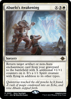 Abuelo's Awakening (Promo Pack) [The Lost Caverns of Ixalan Promos]-1