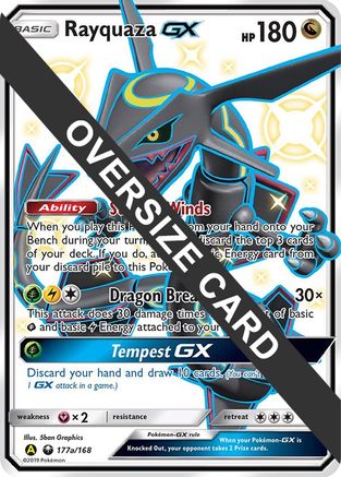 Rayquaza GX (177a/168) (Jumbo Card) [Sun & Moon: Celestial Storm]-1