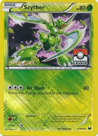 Scyther (4/108) (League Promo 1st Place) [Black & White: Dark Explorers]-1
