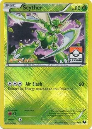 Scyther (4/108) (League Promo 4th Place) [Black & White: Dark Explorers]-1