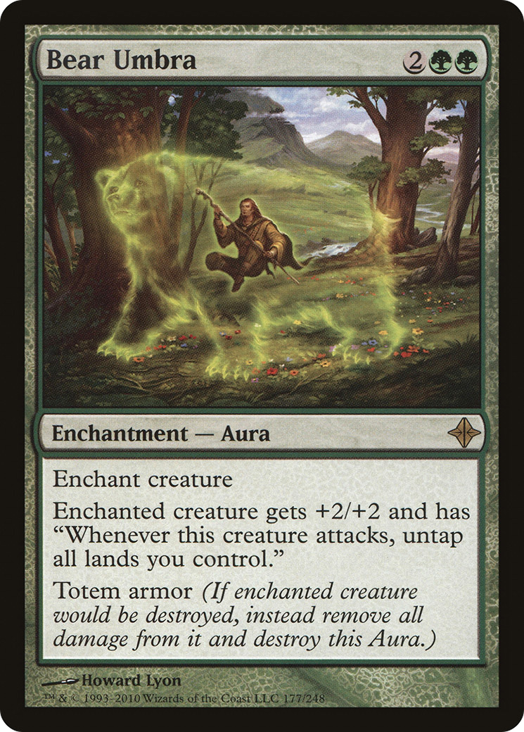 Bear Umbra [Rise of the Eldrazi]-1