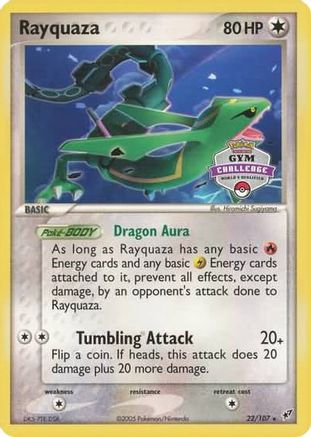 Rayquaza (22/107) (Gym Challenge Promo) [EX: Deoxys]-1