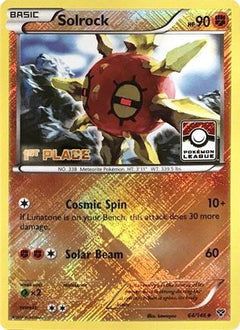 Solrock (64/146) (1st Place League Challenge Promo) [XY: Base Set]-1