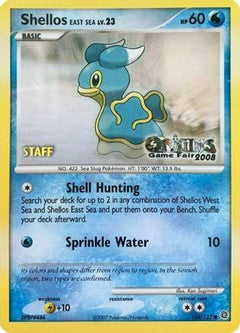 Shellos East Sea (106/132) (Origins Game Fair 2008 Staff) [Nintendo: Black Star Promos]-1