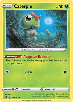 Caterpie (001/192) [Sword & Shield: Rebel Clash]-1