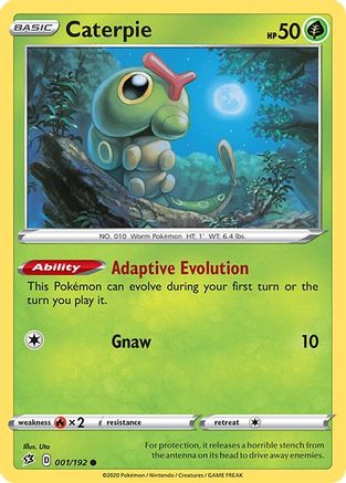 Caterpie (001/192) [Sword & Shield: Rebel Clash]-1