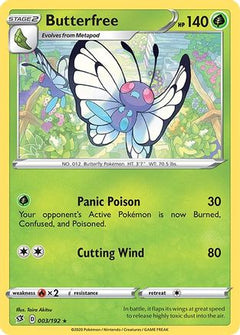 Butterfree (003/192) [Sword & Shield: Rebel Clash]-1