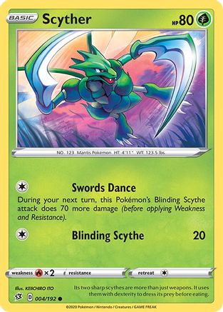 Scyther (004/192) [Sword & Shield: Rebel Clash]-1