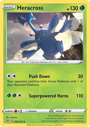 Heracross (006/192) [Sword & Shield: Rebel Clash]-1