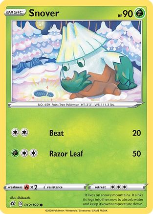 Snover (012/192) [Sword & Shield: Rebel Clash]-1