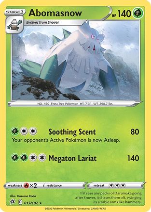 Abomasnow (013/192) [Sword & Shield: Rebel Clash]-1