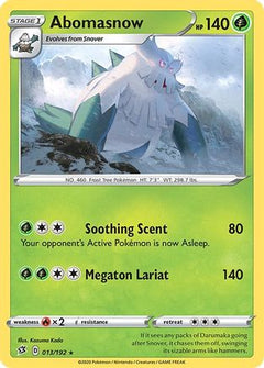 Abomasnow (013/192) [Sword & Shield: Rebel Clash]-1