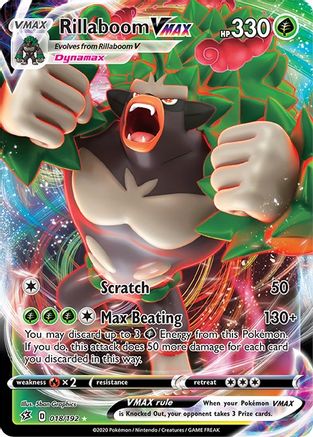 Rillaboom VMAX (018/192) [Sword & Shield: Rebel Clash]-1