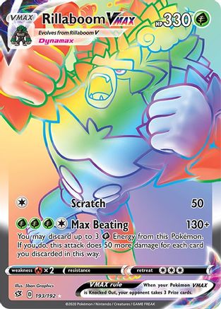 Rillaboom VMAX (193/192) [Sword & Shield: Rebel Clash]-1