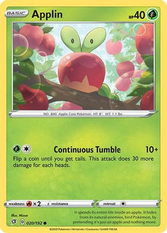 Applin (020/192) [Sword & Shield: Rebel Clash]-1