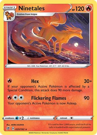 Ninetales (025/192) [Sword & Shield: Rebel Clash]-1