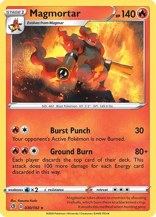 Magmortar (030/192) [Sword & Shield: Rebel Clash]-1