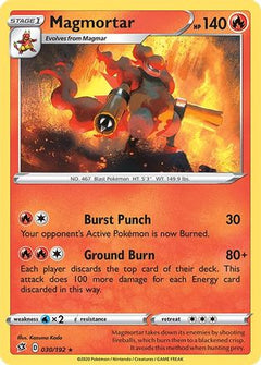 Magmortar (030/192) [Sword & Shield: Rebel Clash]-1