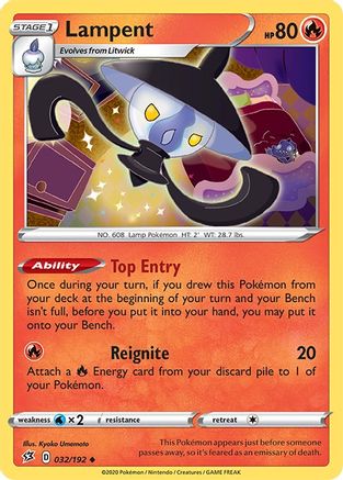 Lampent (032/192) [Sword & Shield: Rebel Clash]-1