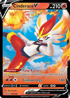 Cinderace V (035/192) [Sword & Shield: Rebel Clash]-1