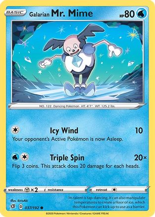 Galarian Mr. Mime (037/192) [Sword & Shield: Rebel Clash]-1