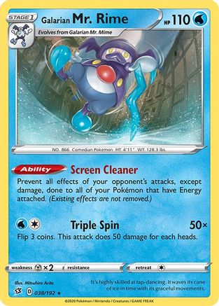 Galarian Mr. Rime (038/192) [Sword & Shield: Rebel Clash]-1