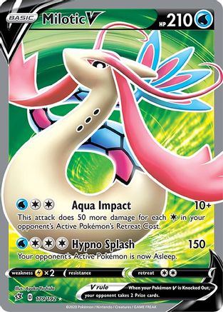 Milotic V (179/192) [Sword & Shield: Rebel Clash]-1