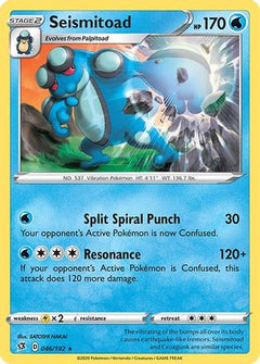 Seismitoad (046/192) [Sword & Shield: Rebel Clash]-1