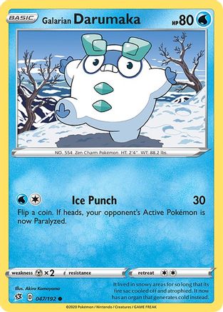 Galarian Darumaka (047/192) [Sword & Shield: Rebel Clash]-1
