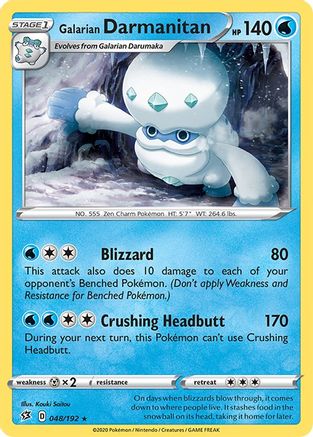 Galarian Darmanitan (048/192) [Sword & Shield: Rebel Clash]-1