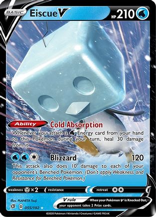 Eiscue V (055/192) [Sword & Shield: Rebel Clash]-1