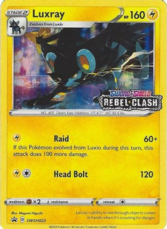 Luxray (SWSH023) (Prerelease Promo) [Sword & Shield: Black Star Promos]-1