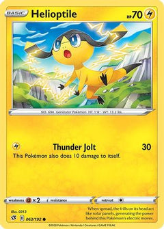 Helioptile (063/192) [Sword & Shield: Rebel Clash]-1