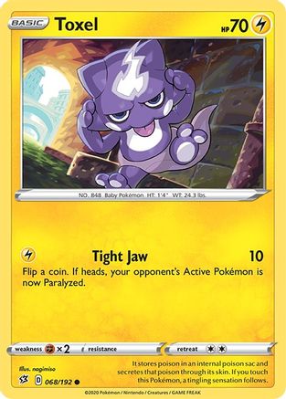 Toxel (068/192) [Sword & Shield: Rebel Clash]-1