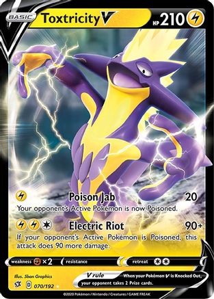 Toxtricity V (070/192) [Sword & Shield: Rebel Clash]-1