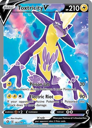 Toxtricity V (182/192) [Sword & Shield: Rebel Clash]-1
