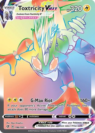 Toxtricity VMAX (196/192) [Sword & Shield: Rebel Clash]-1