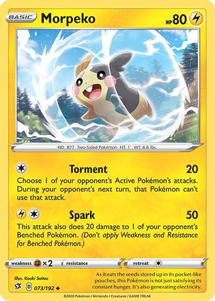 Morpeko (073/192) [Sword & Shield: Rebel Clash]-1