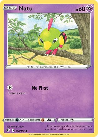 Natu (076/192) [Sword & Shield: Rebel Clash]-1