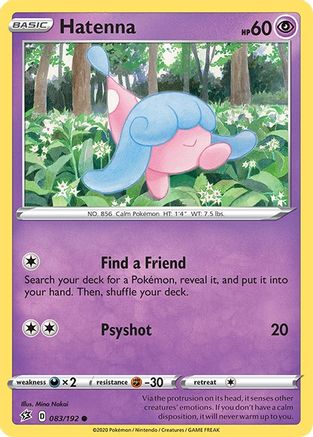 Hatenna (083/192) [Sword & Shield: Rebel Clash]-1