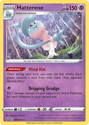 Hatterene (085/192) [Sword & Shield: Rebel Clash]-1