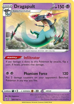Dragapult (091/192) [Sword & Shield: Rebel Clash]-1