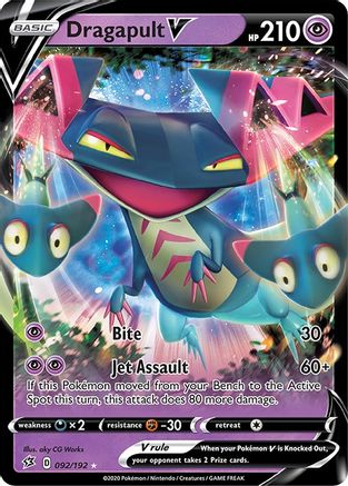Dragapult V (092/192) [Sword & Shield: Rebel Clash]-1