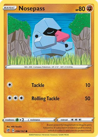 Nosepass (096/192) [Sword & Shield: Rebel Clash]-1
