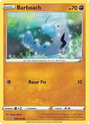 Barboach (099/192) [Sword & Shield: Rebel Clash]-1