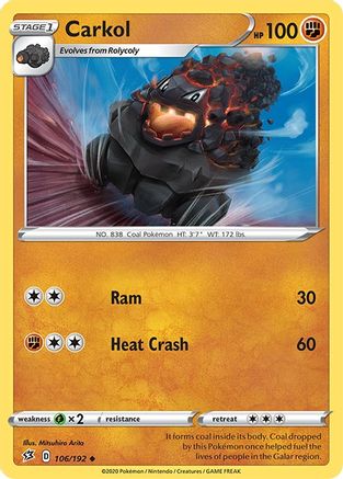Carkol (106/192) [Sword & Shield: Rebel Clash]-1