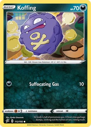 Koffing (112/192) [Sword & Shield: Rebel Clash]-1
