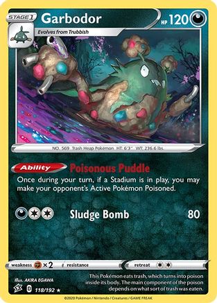 Garbodor (118/192) [Sword & Shield: Rebel Clash]-1