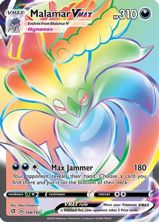 Malamar VMAX (198/192) [Sword & Shield: Rebel Clash]-1